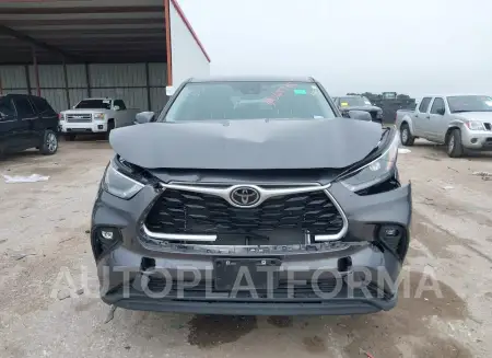 TOYOTA HIGHLANDER 2023 vin 5TDKDRAH3PS502871 from auto auction Iaai