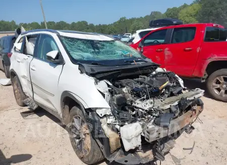 TOYOTA HIGHLANDER 2019 vin 5TDKZRFH6KS554465 from auto auction Iaai