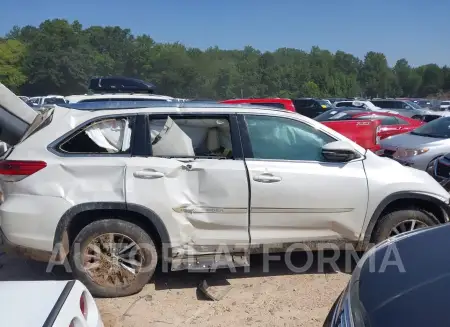 TOYOTA HIGHLANDER 2019 vin 5TDKZRFH6KS554465 from auto auction Iaai