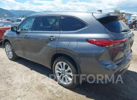 TOYOTA HIGHLANDER 2023 vin 5TDXBRCH5PS563924 from auto auction Iaai