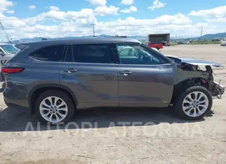 TOYOTA HIGHLANDER 2023 vin 5TDXBRCH5PS563924 from auto auction Iaai