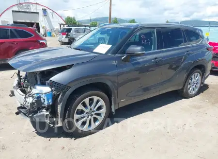 TOYOTA HIGHLANDER 2023 vin 5TDXBRCH5PS563924 from auto auction Iaai