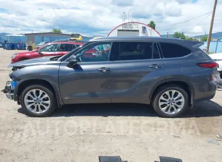 TOYOTA HIGHLANDER 2023 vin 5TDXBRCH5PS563924 from auto auction Iaai