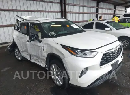 TOYOTA HIGHLANDER 2020 vin 5TDYZRAHXLS008593 from auto auction Iaai