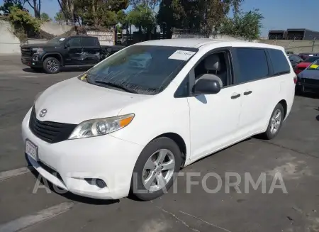 TOYOTA SIENNA 2016 vin 5TDZK3DC4GS759734 from auto auction Iaai