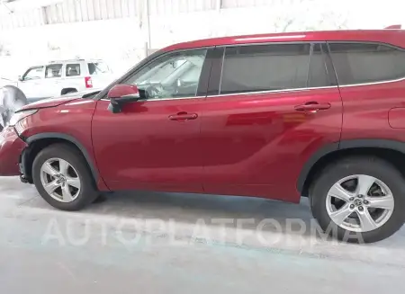 TOYOTA HIGHLANDER 2020 vin 5TDZZRAHXLS506586 from auto auction Iaai