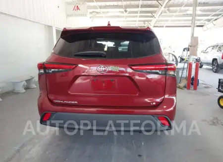 TOYOTA HIGHLANDER 2020 vin 5TDZZRAHXLS506586 from auto auction Iaai