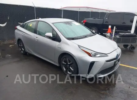 Toyota Prius 2021 2021 vin JTDKAMFU3M3136912 from auto auction Iaai