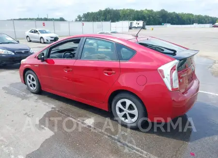 TOYOTA PRIUS 2015 vin JTDKN3DU1F0431707 from auto auction Iaai