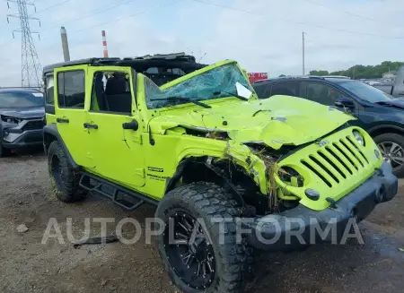 Jeep Wrangler 2017 2017 vin 1C4BJWDG5HL509981 from auto auction Iaai