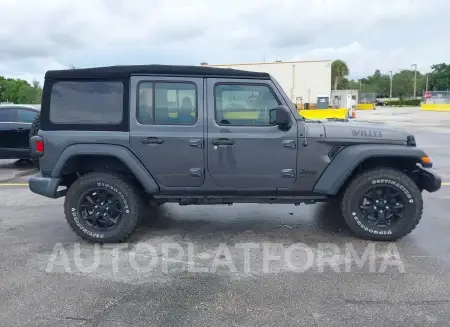 JEEP WRANGLER UNLIMITED 2022 vin 1C4HJXDM9NW129753 from auto auction Iaai