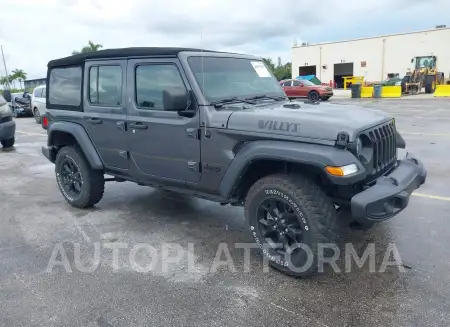 JEEP WRANGLER UNLIMITED 2022 vin 1C4HJXDM9NW129753 from auto auction Iaai