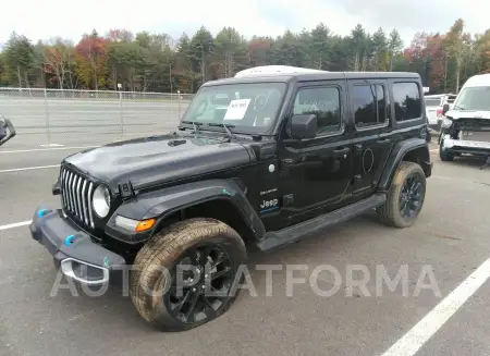 JEEP WRANGLER 4XE 2023 vin 1C4JJXP60PW608998 from auto auction Iaai