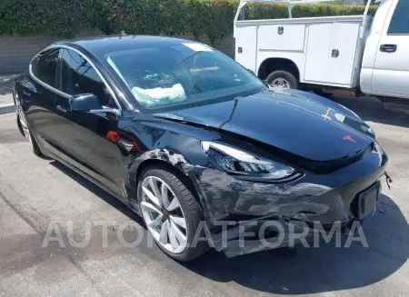 Tesla Model 3 2019 2019 vin 5YJ3E1EA5KF300563 from auto auction Iaai