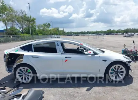 TESLA MODEL 3 2021 vin 5YJ3E1EA6MF020847 from auto auction Iaai