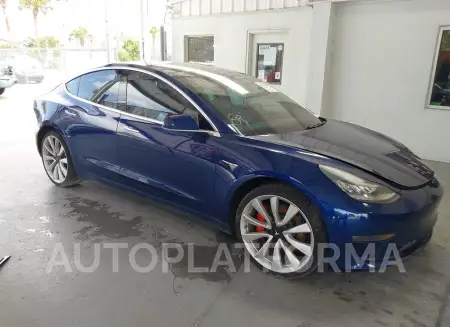 Tesla Model 3 2019 2019 vin 5YJ3E1EB6KF454952 from auto auction Iaai