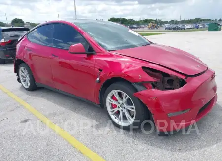 Tesla Model Y 2021 2021 vin 5YJYGDEE6MF175659 from auto auction Iaai