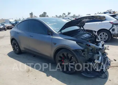 TESLA MODEL Y 2021 vin 5YJYGDEF9MF293908 from auto auction Iaai