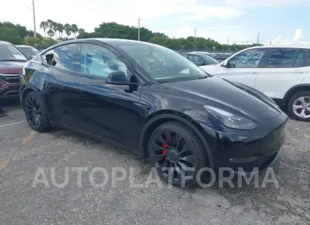 Tesla Model Y 2022 2022 vin 7SAYGDEF6NF505409 from auto auction Iaai