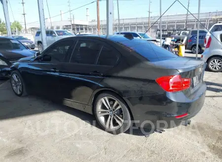 BMW 328I  2015 vin WBA3A5C50FF453763 from auto auction Iaai