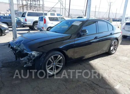 BMW 328I  2015 vin WBA3A5C50FF453763 from auto auction Iaai