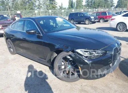 BMW I4 2024 2024 vin WBY83FB0XRFR87497 from auto auction Iaai