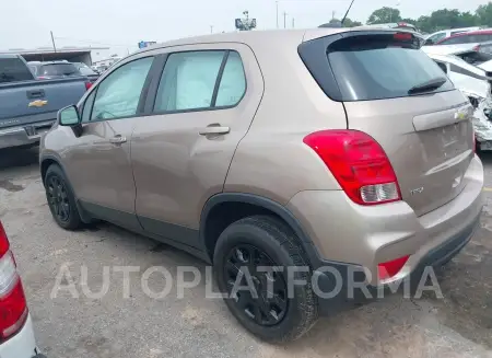 CHEVROLET TRAX 2018 vin 3GNCJKSB6JL213387 from auto auction Iaai