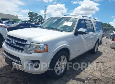 FORD EXPEDITION EL 2015 vin 1FMJK1LTXFEF23088 from auto auction Iaai