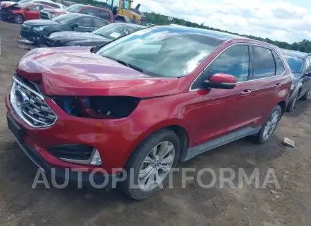 FORD EDGE 2019 vin 2FMPK4K92KBB15272 from auto auction Iaai