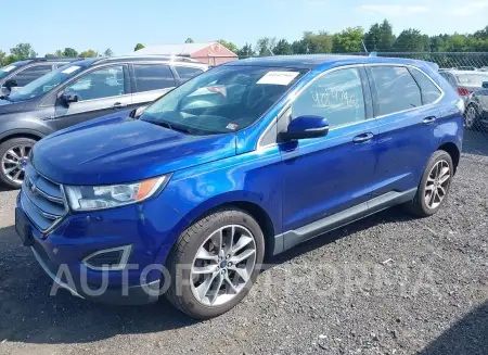 FORD EDGE 2015 vin 2FMPK4K94FBB20057 from auto auction Iaai