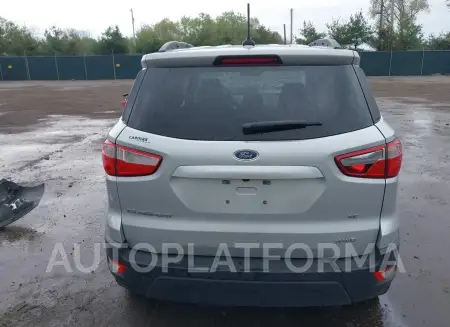 FORD ECOSPORT 2020 vin MAJ6S3GL1LC324699 from auto auction Iaai