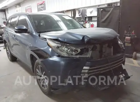 Toyota Highlander 2019 2019 vin 5TDKZRFHXKS342636 from auto auction Iaai