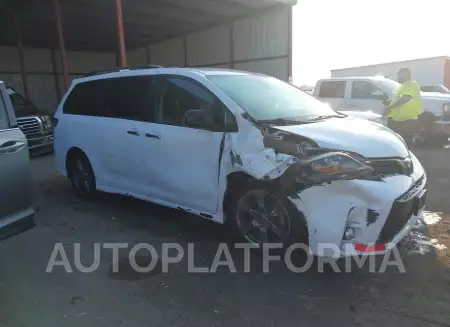 Toyota Sienna 2018 2018 vin 5TDXZ3DC4JS925728 from auto auction Iaai