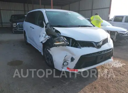 TOYOTA SIENNA 2018 vin 5TDXZ3DC4JS925728 from auto auction Iaai