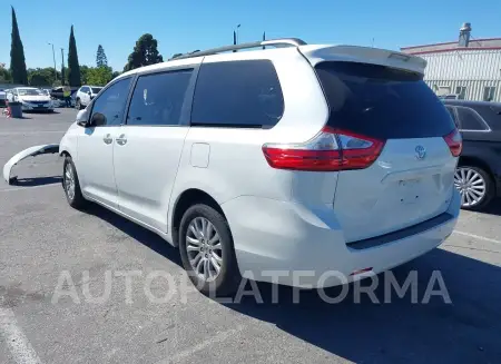 TOYOTA SIENNA 2015 vin 5TDYK3DC0FS533832 from auto auction Iaai