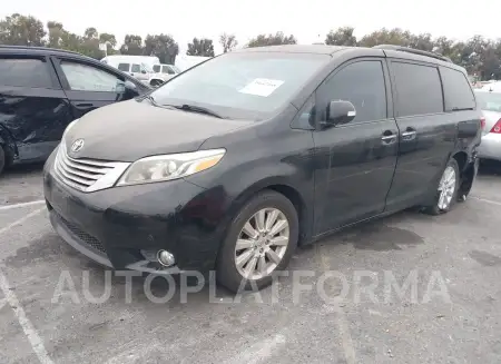 TOYOTA SIENNA 2015 vin 5TDYK3DC1FS543219 from auto auction Iaai