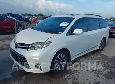 TOYOTA SIENNA 2019 vin 5TDYZ3DC2KS011953 from auto auction Iaai