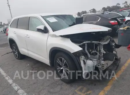 Toyota Highlander 2017 2017 vin 5TDZZRFH7HS205774 from auto auction Iaai