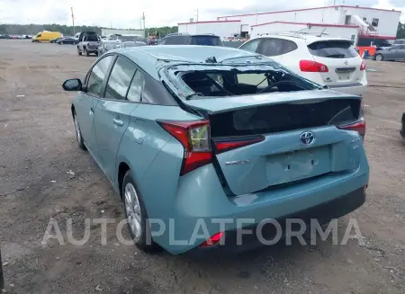 TOYOTA PRIUS 2022 vin JTDKAMFU5N3187250 from auto auction Iaai