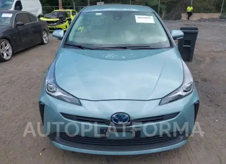 TOYOTA PRIUS 2022 vin JTDKAMFU5N3187250 from auto auction Iaai