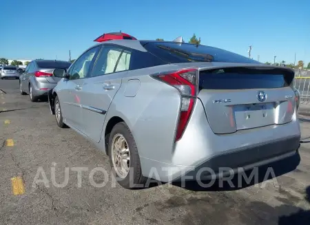 TOYOTA PRIUS 2017 vin JTDKBRFU7H3037767 from auto auction Iaai