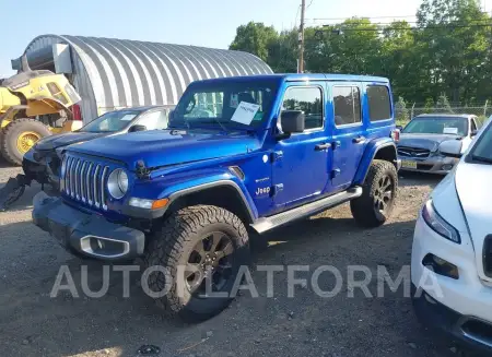 JEEP WRANGLER UNLIMITED 2018 vin 1C4HJXEG8JW229619 from auto auction Iaai