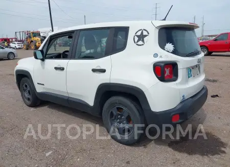 JEEP RENEGADE 2017 vin ZACCJAAB6HPG16789 from auto auction Iaai