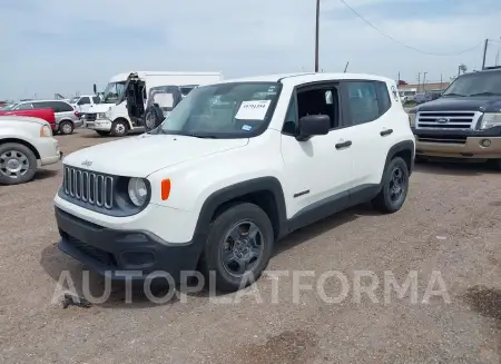 JEEP RENEGADE 2017 vin ZACCJAAB6HPG16789 from auto auction Iaai