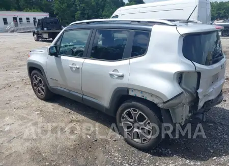 JEEP RENEGADE 2016 vin ZACCJADT7GPC84705 from auto auction Iaai