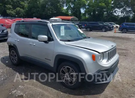 Jeep Renegade 2016 2016 vin ZACCJADT7GPC84705 from auto auction Iaai