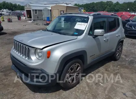 JEEP RENEGADE 2016 vin ZACCJADT7GPC84705 from auto auction Iaai