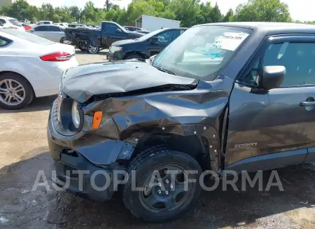 JEEP RENEGADE 2018 vin ZACCJBABXJPJ44895 from auto auction Iaai