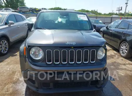 JEEP RENEGADE 2018 vin ZACCJBABXJPJ44895 from auto auction Iaai