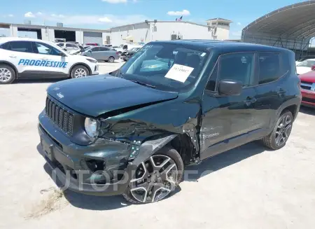 JEEP RENEGADE 2021 vin ZACNJDAB2MPM78606 from auto auction Iaai